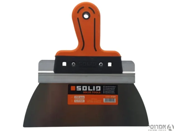 שפכטל למריחת טיח גבס נירוסטה Solid 250mm מק"ט 6100